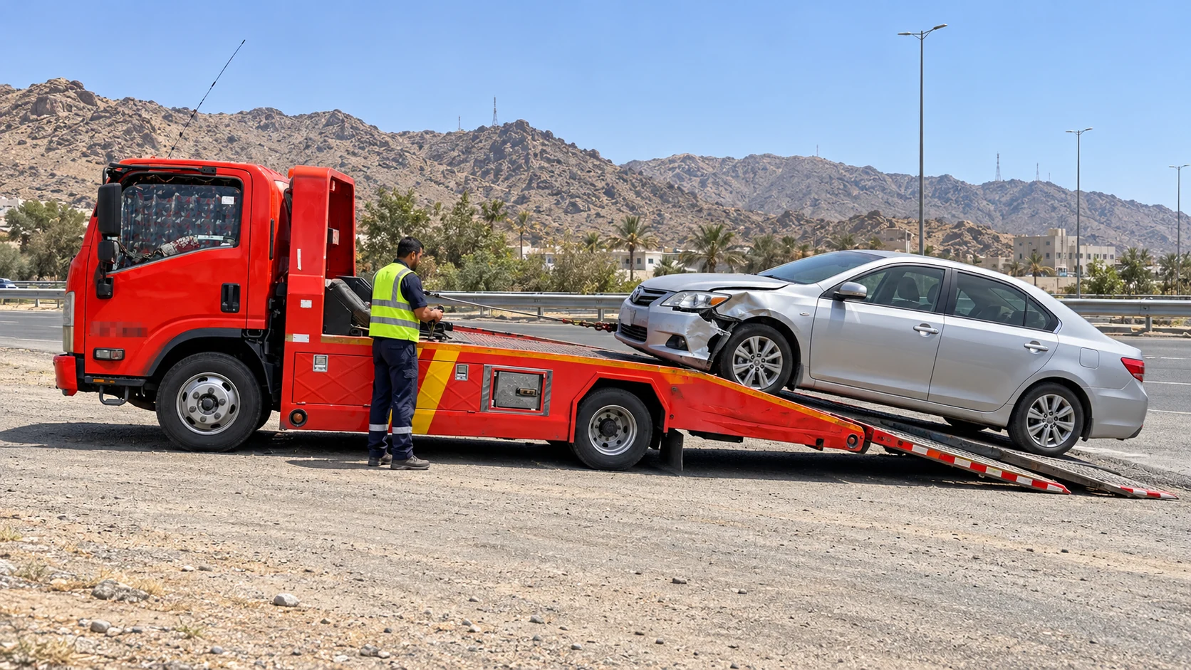 سطحة حوادث الطائف